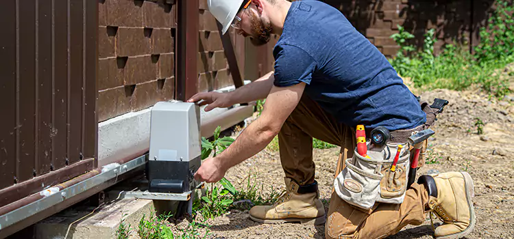 Electric Driveway Gate Installation Westchase