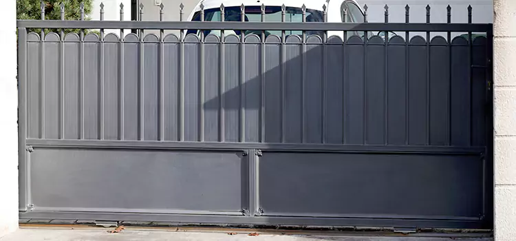 Metal Driveway Gate Installation Westchase